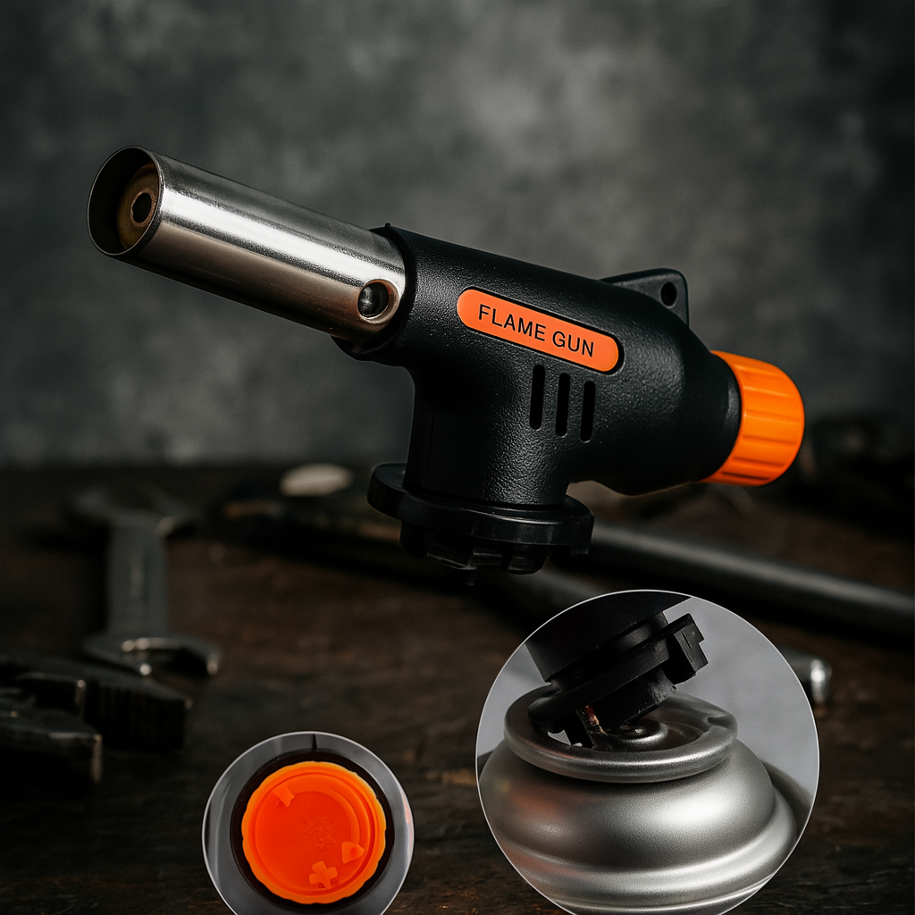 Газовий пальник MULTI PURPOSE TORCH №807 з п’єзопідпалом для пайки, кухні, розпалювання, кемпінгу