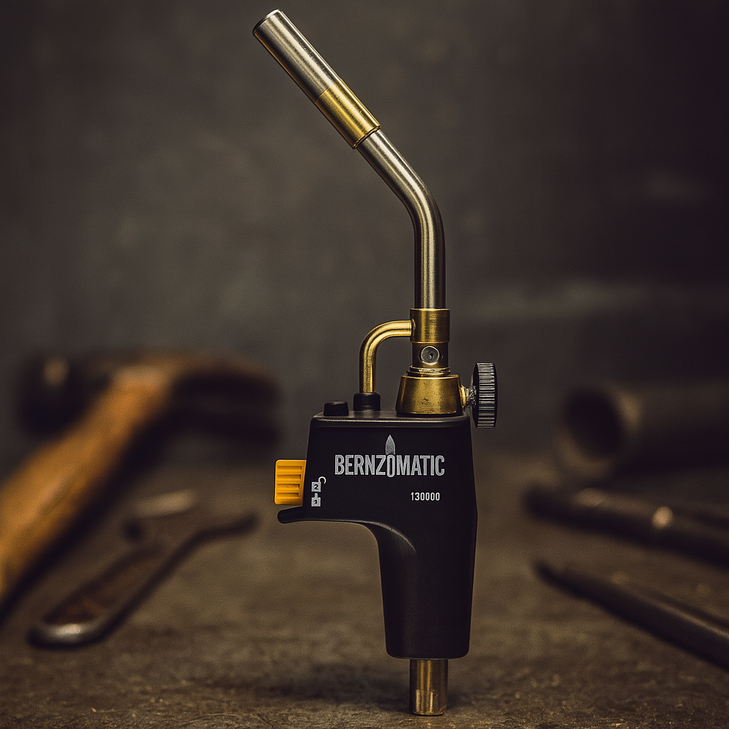 Газовий пальник VIVO HOME TS8000 з п’єзопідпалом, для пайки на МАПП газі, фото 1