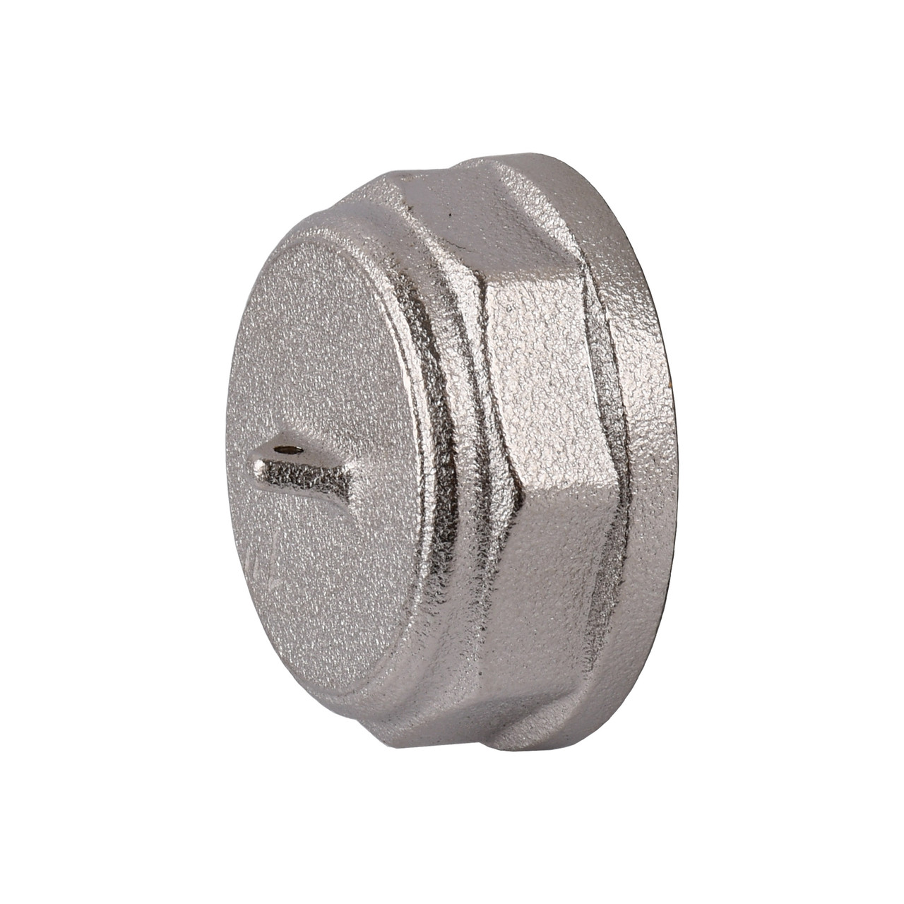 Заглушка 1"В нікельована під пломбу NC501P OPTIMUM