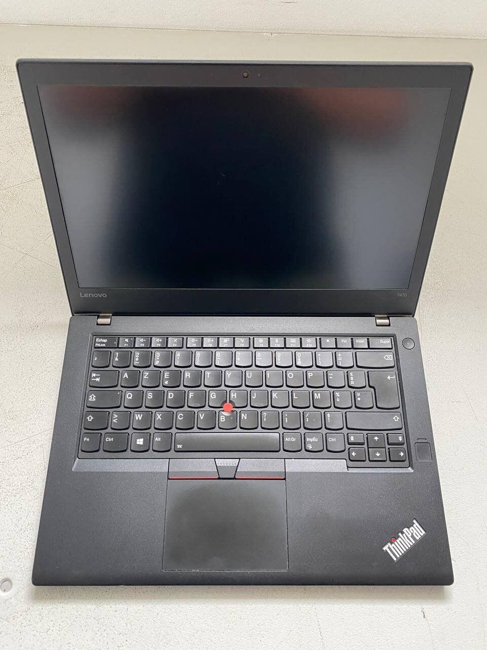 Б/в Ноутбук Б-клас Lenovo ThinkPad T470 14" 1920x1080| Core i5-7200U| 8 GB RAM| 256 GB SSD| HD 620