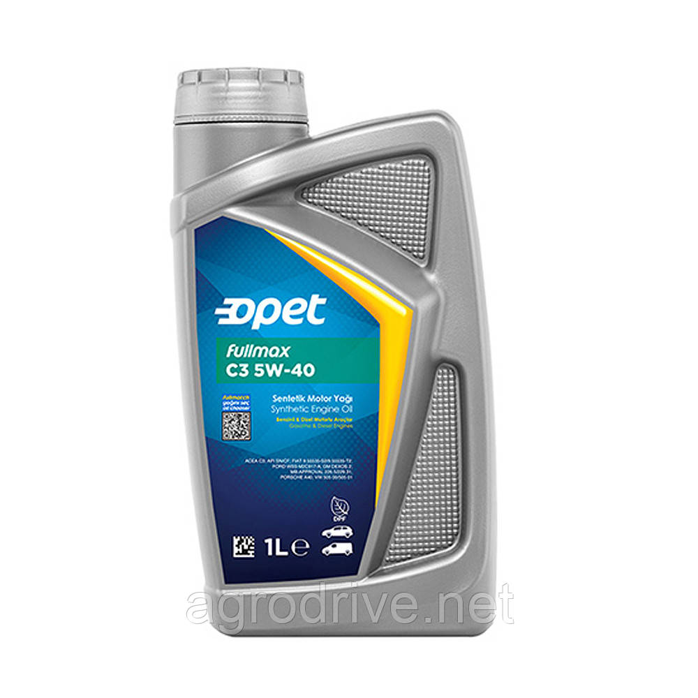 Олива моторна Opet FULLMAX C3 5W-40 синт 1л 5W-40 FULLMAX C3 1L