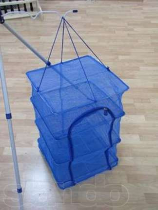 Сушилка для рыбы,ягод,фруктов 3 полки 35X35, фото 1