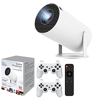 Мультимедійний проектор M300 MAX з іграми андроїд карта пам`яті micro sd 64GB та джойстики