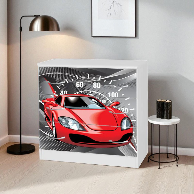 Дитячі меблі Шок Драйв, модульні меблі в спальну кімнату Турбо, модуль:, фото 1