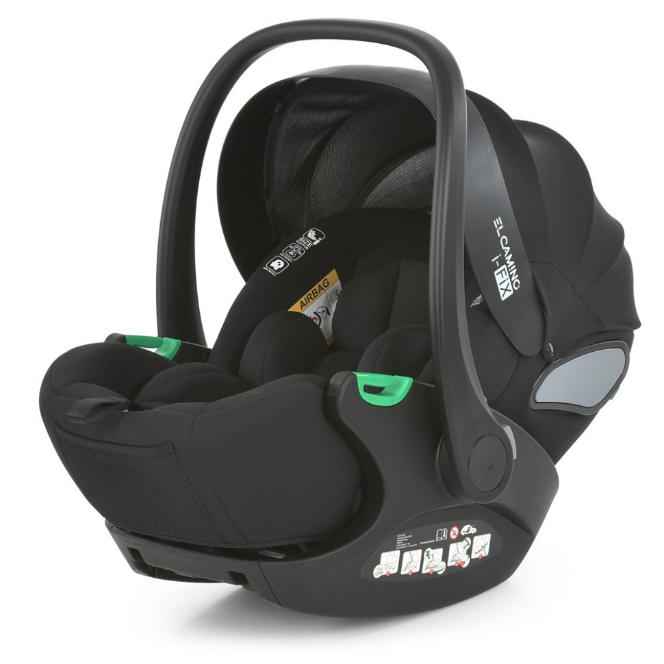 Дитяче автокрісло i-FIX ME 1110 Moon Black, фото 1