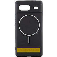 Чохол Silicone Cover Lakshmi Full Camera (AA) with MagFit для Google Pixel 8a Чорний / Black