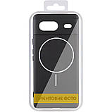 Чохол Silicone Cover Lakshmi Full Camera (AA) with MagFit для Google Pixel 9a Чорний / Black, фото 4