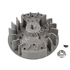 Маховик для Бензокоси (мотокоси) магнето 36 мм Kamberg + шпонка + гайка