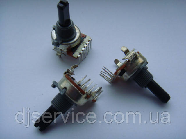 Потенціометр LG 161 для пультів, номінал a50kx2, фото 1