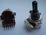 Потенціометр LG 161 для пультів, номінал a50kx2, фото 3