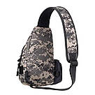 Тактична нагрудна сумка піксельна з USB Dolcey рюкзак сумка через плече LG476 тактичні сумки Dolcey, фото 3