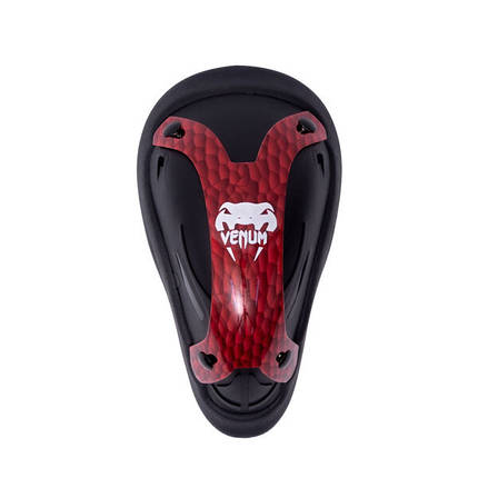 Захист паховий чоловічий чорно-червоний Venum розмір L, фото 2