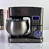 Кухонний комбайн Zepline 7в1 4200 Вт з міксером 6 л блендером 1.5 л і м'ясорубкою на 3 швидкості стаціонарний, фото 4