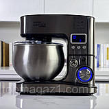 Кухонний комбайн Zepline 7в1 4200 Вт з міксером 6 л блендером 1.5 л і м'ясорубкою на 3 швидкості стаціонарний, фото 5