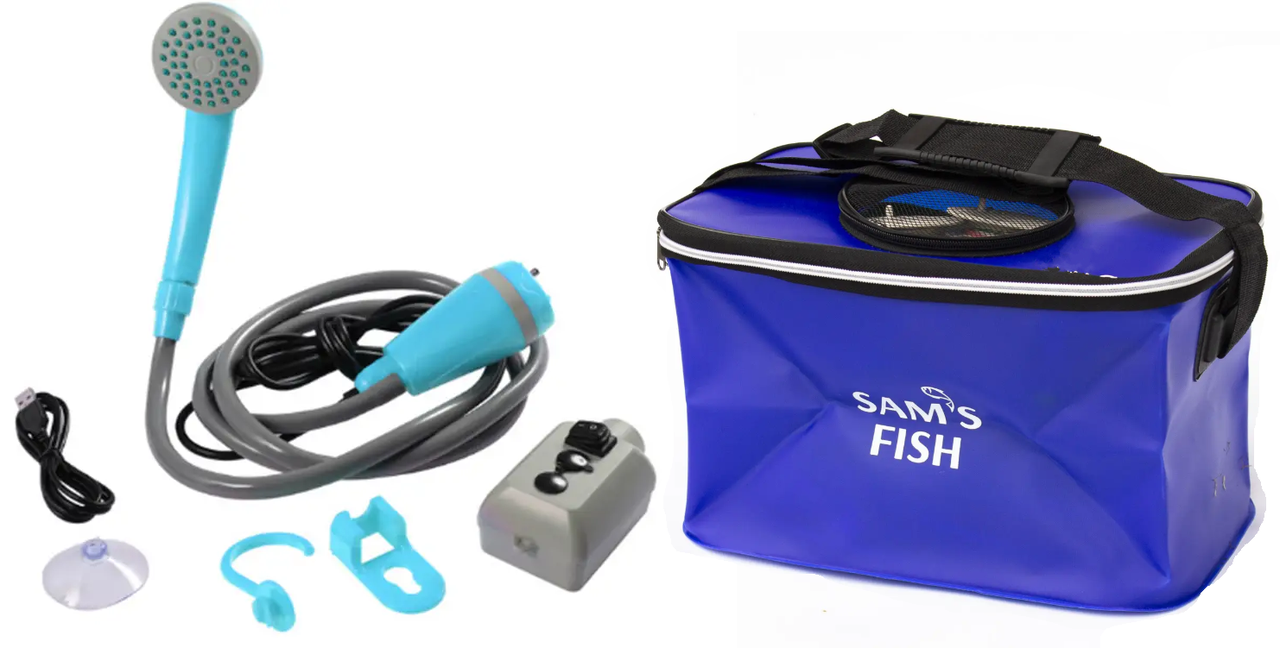 Польовий набір автономний душ USB + водонепроникна EVA сумка