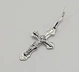 Хрест з розп'яттям зі срібла, фото 2