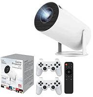 Проектор мультимедійний HY300 з Wi‑Fi, Bluetooth, Android, 2 джойстики, 64 Гб