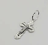 Хрест з розп'яттям зі срібла, фото 2