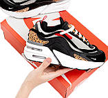 Кросівки жіночі Найк Nike Air Max Furyosa Leopard Black/Grey DH5104-002, фото 4