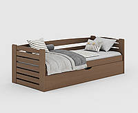 Дерев'яне ліжко з підйомним механізмом Карлсон ТМ Дрімка