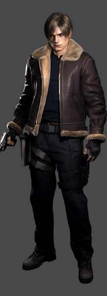 Дакимакура 150х50 см Леон Кеннеді Резідент 4 Leon kennedy Resident Evil 4 Подушка з наволочкою одностороння, фото 1