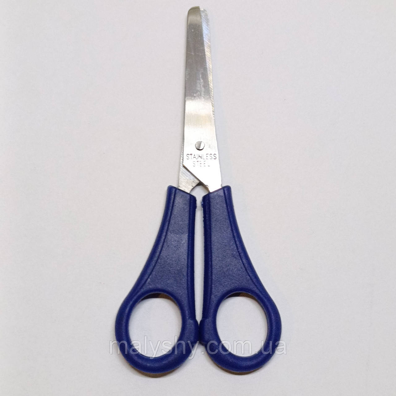 Ножиці дитячі сталеві "C", 13см / Сині, фото 1