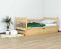 Дерев'яне ліжко з підйомним механізмом Моллі ТМ Дрімка