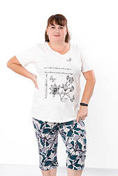 Жіночий літній батальний комплект костюм брюки туніка, яскраві кольори.