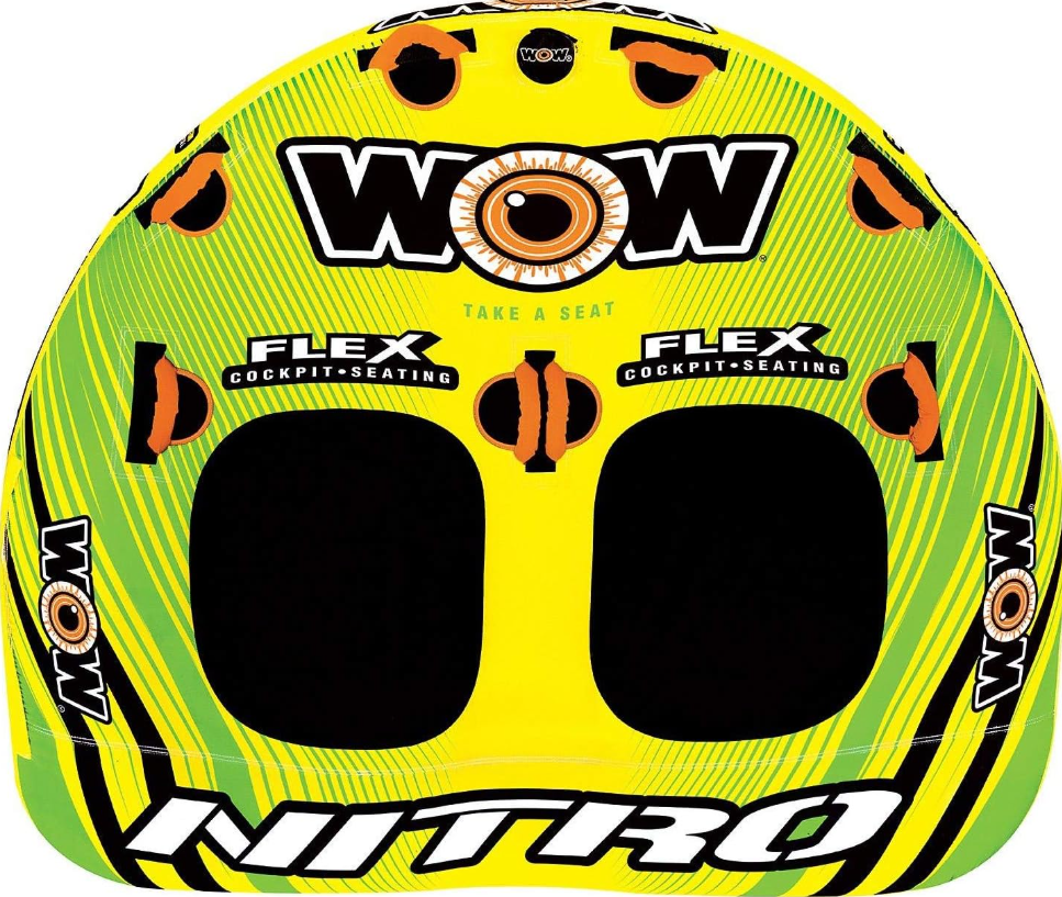 Надувна плюшка двомісна WOW World of Watersports Nitro. Гідротаблетка, лімітоване забарвлення