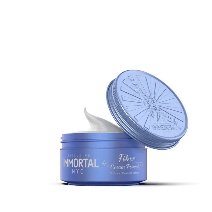 Віск-павутинка для укладки волосся Immortal Infuse Fiber Cream Pomade 150 мл NYC-10, фото 1