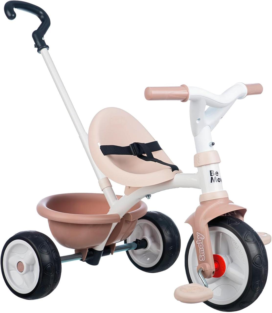 Дитячий велосипед з батьківською ручкою Smoby Be Move Confort 2 в 1 - Бі Муві Комфорт Айворі (бежевий) 7600740338, фото 1