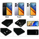 Xiaomi Poco M6 cмартфон 6/128, Silver, фото 3