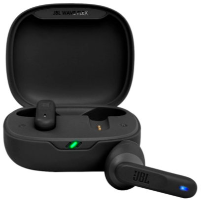 Гарнітура JBL WAVE FLEX Black, фото 1