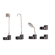 Промисловий ендоскоп на акумуляторі 2600 мАч з кабелем 5 м та екраном на 2.4 дюйми, дзеркало, гак, магніт, фото 8