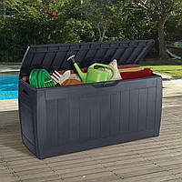 Садовий скриня Hollywood KETER (117 × 45 × 57 см, графітовий)