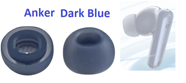 Амбушури для навушників Anker SoundCore Liberty 4 Liberty 4 NC P40i Темно Синій пара, фото 1