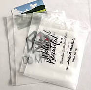 Пакет слайдер 25x25 см (матовий) із замком Поліетиленові пакети високої якості Брендування під замовлення, фото 5