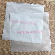 Пакет слайдер 25x25 см (матовий) із замком Поліетиленові пакети високої якості Брендування під замовлення, фото 3