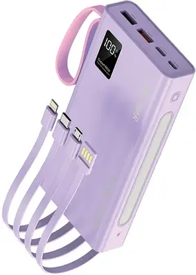 Зарядний пристрій Powerbank Wesdar S511 20000mAh (Purple)