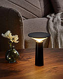 Бездротова світлодіодна настільна лампа з димером, метал,LEVIRA, фото 5