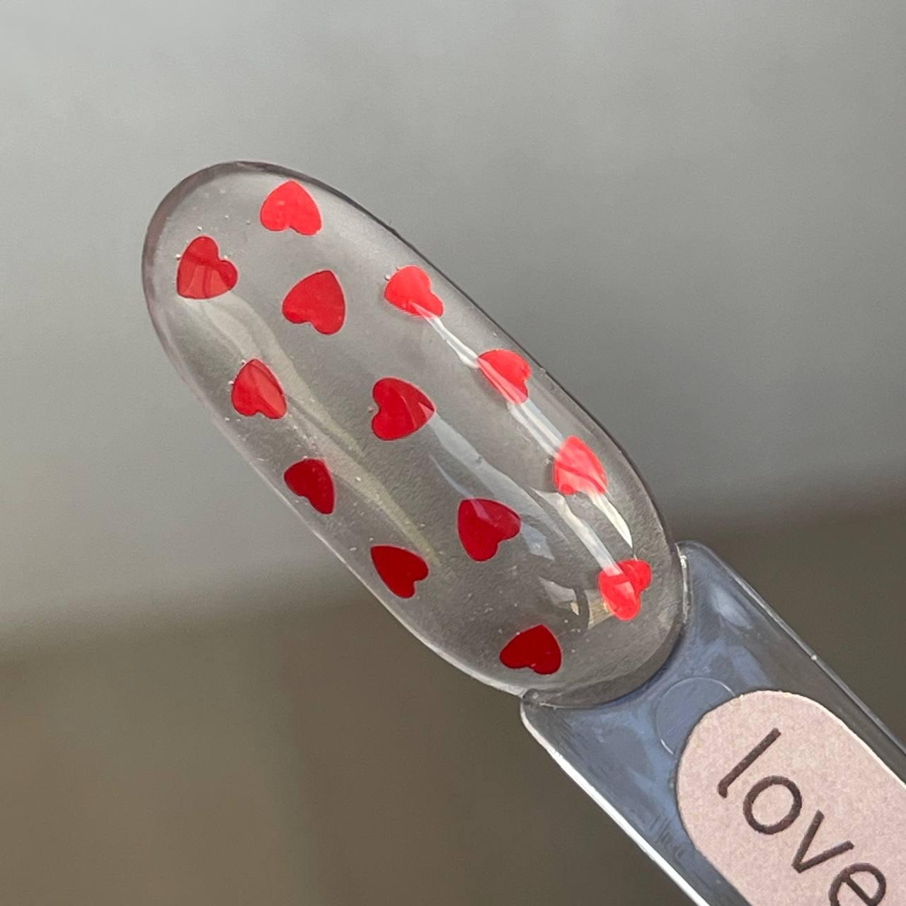 Топ Gelix  LOVE top RED 5 мл, фото 1