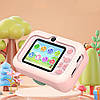 Дитячий фотоапарат Динозавр, 20Мп, 2.0", 400мАг, Q6 / Фотокамера дитяча / Цифровий фотоапарат для дітей, фото 4