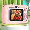Дитячий фотоапарат Динозавр, 20Мп, 2.0", 400мАг, Q6 / Фотокамера дитяча / Цифровий фотоапарат для дітей, фото 6