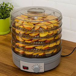 Сушка для фруктів 800W, 32*28 см, до 3 кг, ZP-029 / Електрична сушарка для овочів / Дегідратор