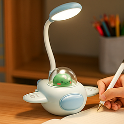 Настільна LED лампа у формі літака, 5 Вт, 30х20х15, AB-TD58 / Дитяча лампа нічник / Лампа у формі літака