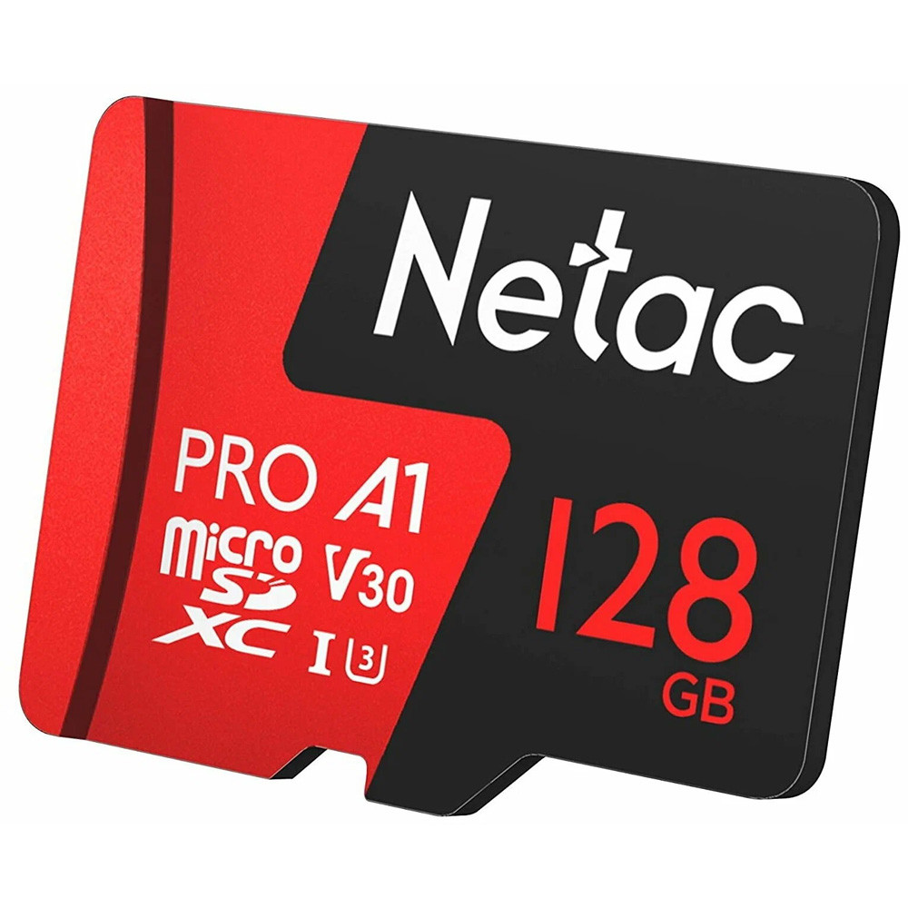 Карта пам'яті 128GB microSDXC Netac / Флеш карта / Флешка для телефону / Micro sd для телефону / Карта micro sd, фото 1