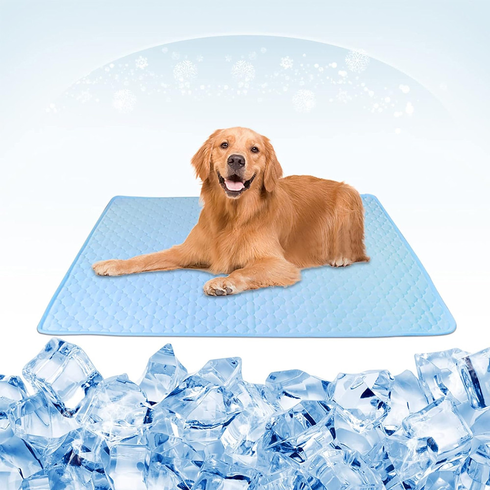 Килимок охолоджуючий для собак 60х50см / Охолоджувальна підстилка для кота / Охолоджувальний килимок для котів, фото 1