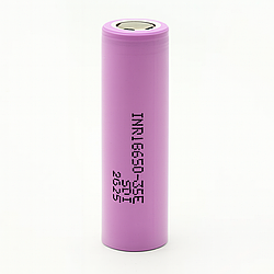 Акумуляторна батарейка 18650, 2600mah, 3,7В, 6,5см / Літій-іонний акумулятор / Акумулятор, що перезаряджається