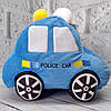 Плед-іграшка Поліцейський автомобіль, FA63 / М'яка іграшка з пледом / Плюшева іграшка плед, фото 3