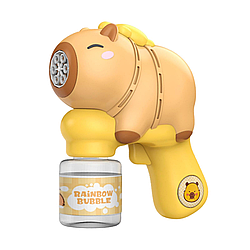 Пістолет для мильних бульбашок «Капібара» 363-66/ Іграшка для створення бульбашок / Дитячий пістолет для бульбашок